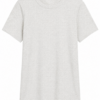 Light Heather Grey Crew Neck Short Sleeve T-Shirt