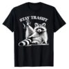 White Cotton Crew Neck T-Shirt
